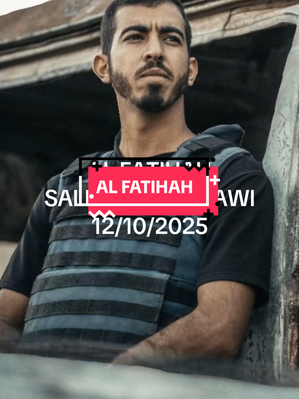 12 OKTOBER 2025 Salam takziah atas pemergian wartawan Saleh Al Jafarawi. Beliau gugur sebagai syahid ketika melaksanakan tugas menyampaikan kebenaran dari bumi yang diuji. Keberanian dan komitmennya dalam memperjuangkan suara rakyat Palestin tidak akan dilupakan. Semoga Allah mencucuri rahmat ke atas rohnya, mengangkat darjatnya di sisi para syuhada, dan memberi ketabahan kepada keluarga serta rakan-rakan seperjuangan. Syahid di medan kebenaran. suara mu tetap hidup.  Al-Fatihah. #SalehAlJafarawi ##FreePalestine 