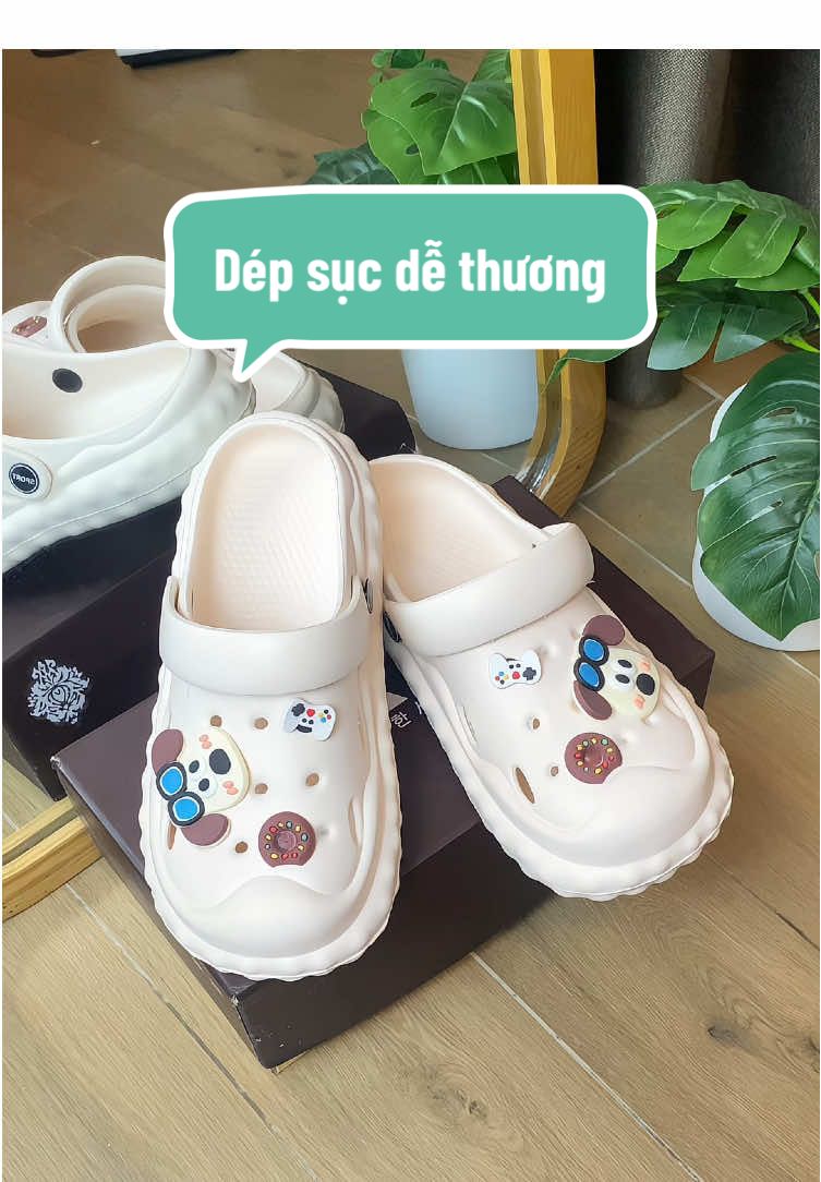 Đôi sục này dễ thương xỉu, đi lại còn sachi chân nữa í 🫶 #depsuc #depsucnu #depsucdecao #depdep #review 