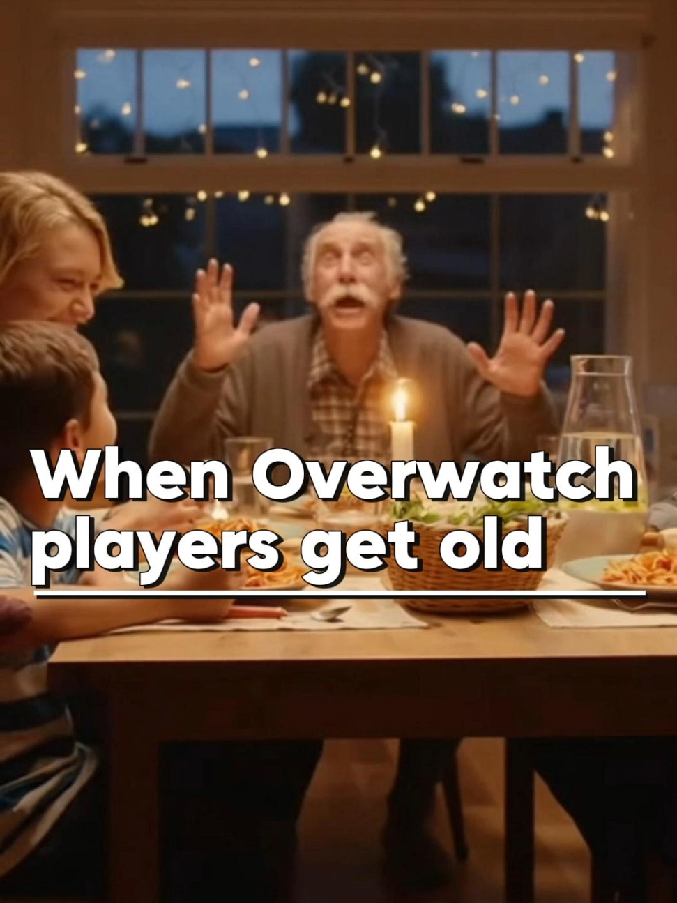 When Overwatch players get old #funnyvideo #overwatch #mei #ashe #mccree 