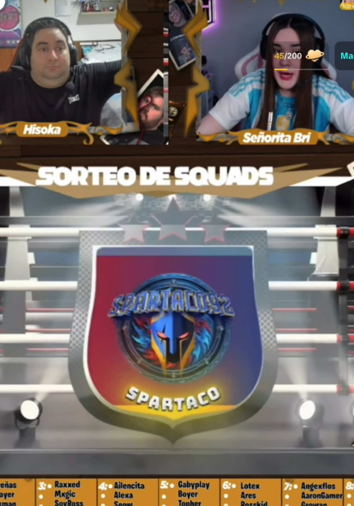 @Applesito @Jam Gaming @Amenzzy @Hisoka9210 @Señorita Bri 🎙 