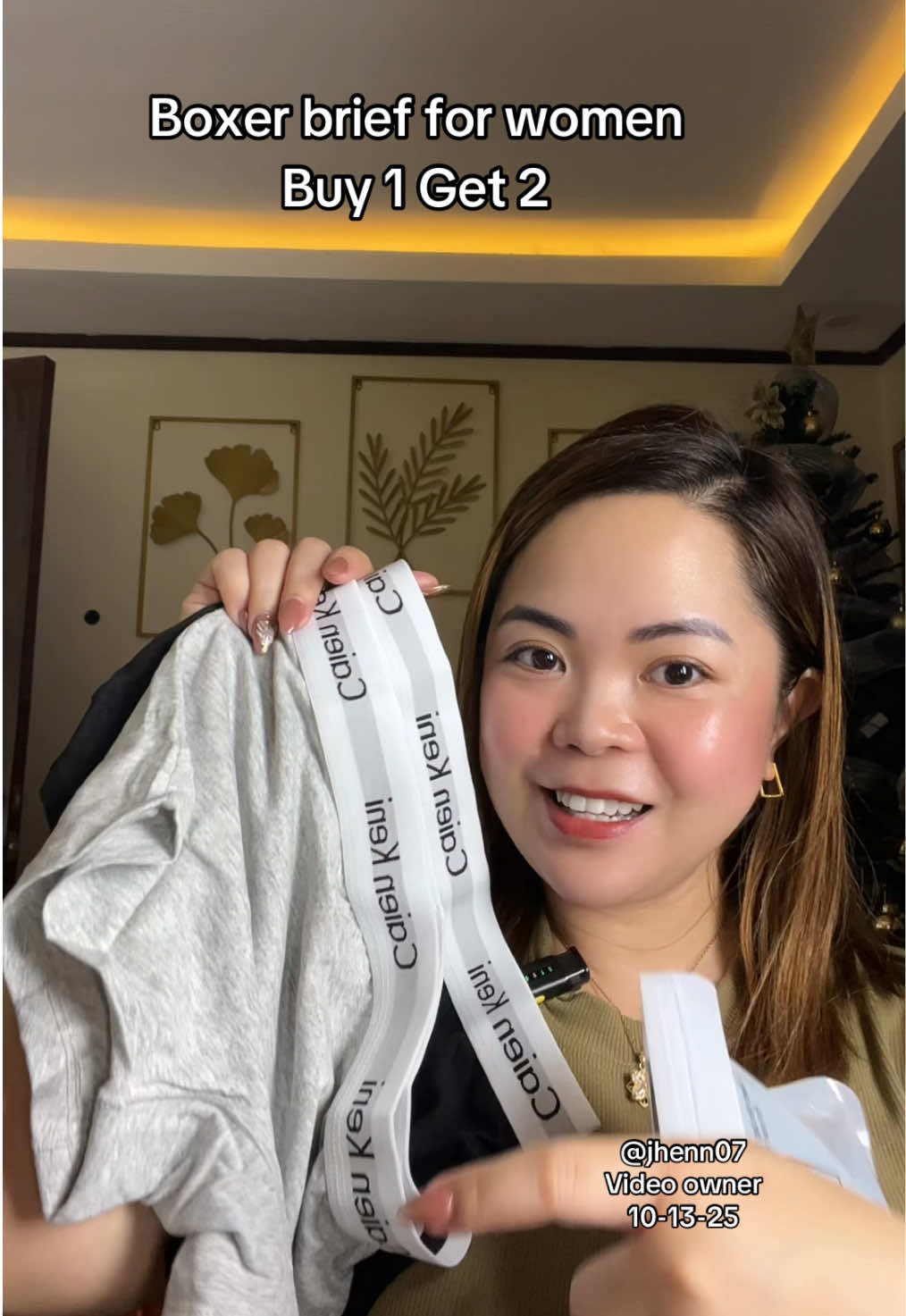 Boxer brief for women cotton sobrang comfy and breathable buy 1 get 2 #boxerbriefforwomen #boxerbrief #underwear #ladieswear #boxer @Caien Keni 