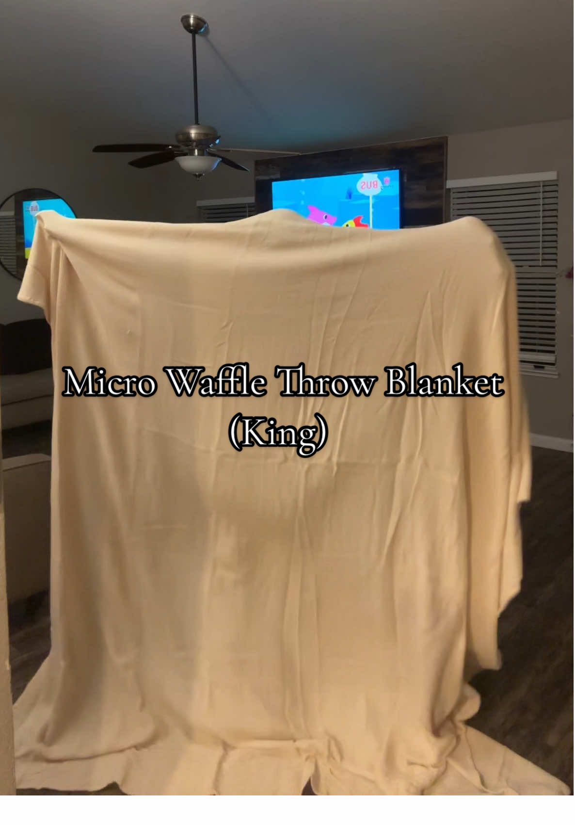 Got it on a Flashsale 🤭 Micro Waffle Throw Blanket
