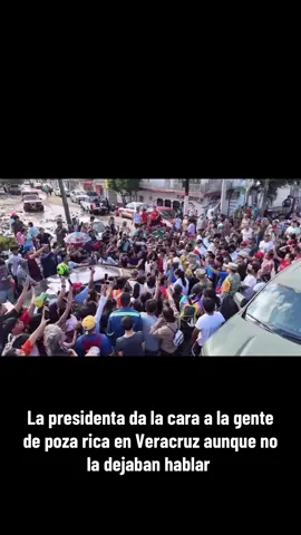 La presidenta da la cara 