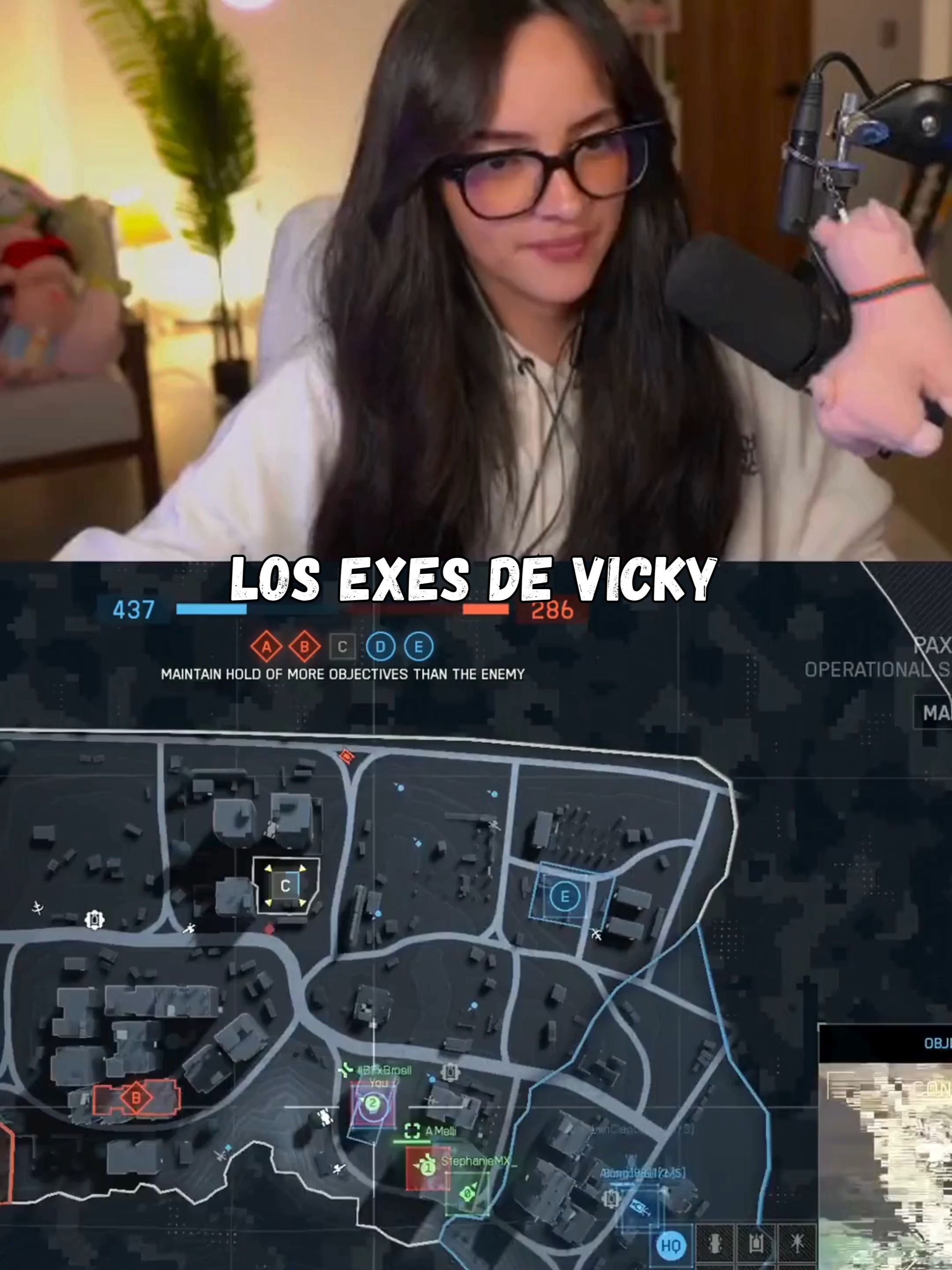 Vicky y sus exes #vickypalami #vickypalami🐖 #stephaniemx