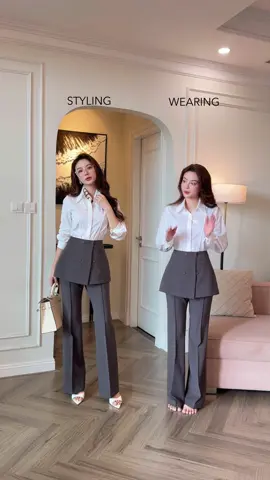 WEARING VS STYLING. #OOTD #macdepmoingay #MACI 