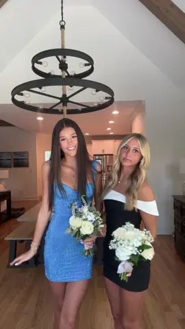 hoco w bsf 💐🥰🫶🏼 @mckenna💖😘❤️‍🔥 #Homecoming #dress #bsf #transition #fypシ 