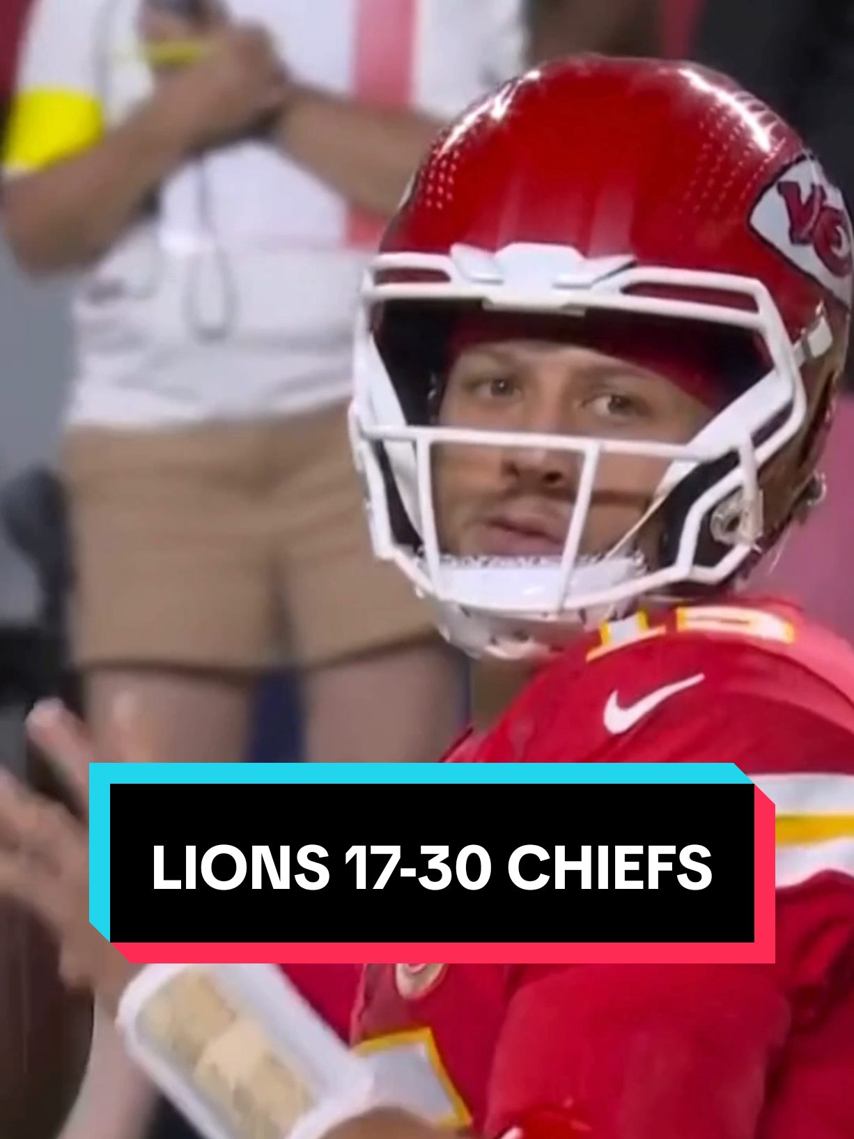 LIONS 17-30 CHIEFS Kansas City se queda con la victoria en SNF. #MundoNFL | #ChiefsKingdom 