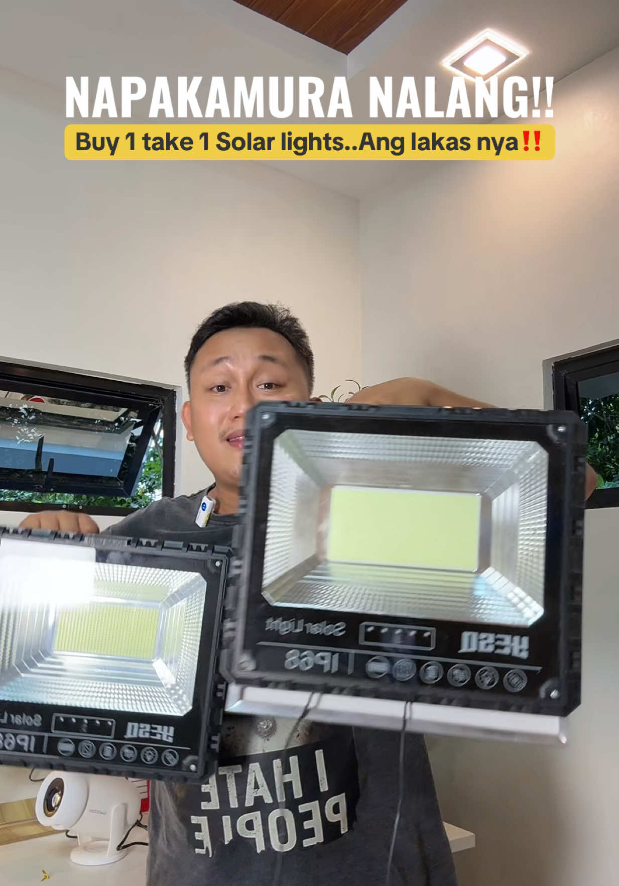 Buy 1 take 1 50,000 watts solar lights #solarlights #buy1take1 #solarlight 
