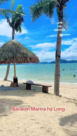 Bình minh trên bãi tắm Marina Hạ Long #xuhuongtiktok #dulichhalong #ariabay 