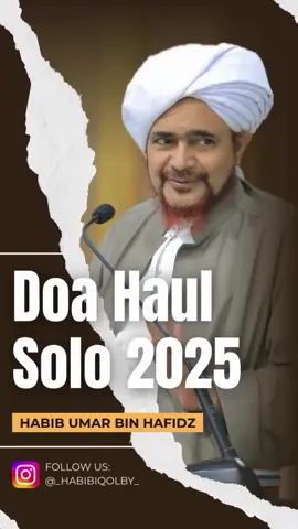 Amin yarob🤲🤲 #habibumarbinhafidz #haulsolo #haulsolo2025 #habibalibinmuhammadalhabsy #maulidsimtuduror 