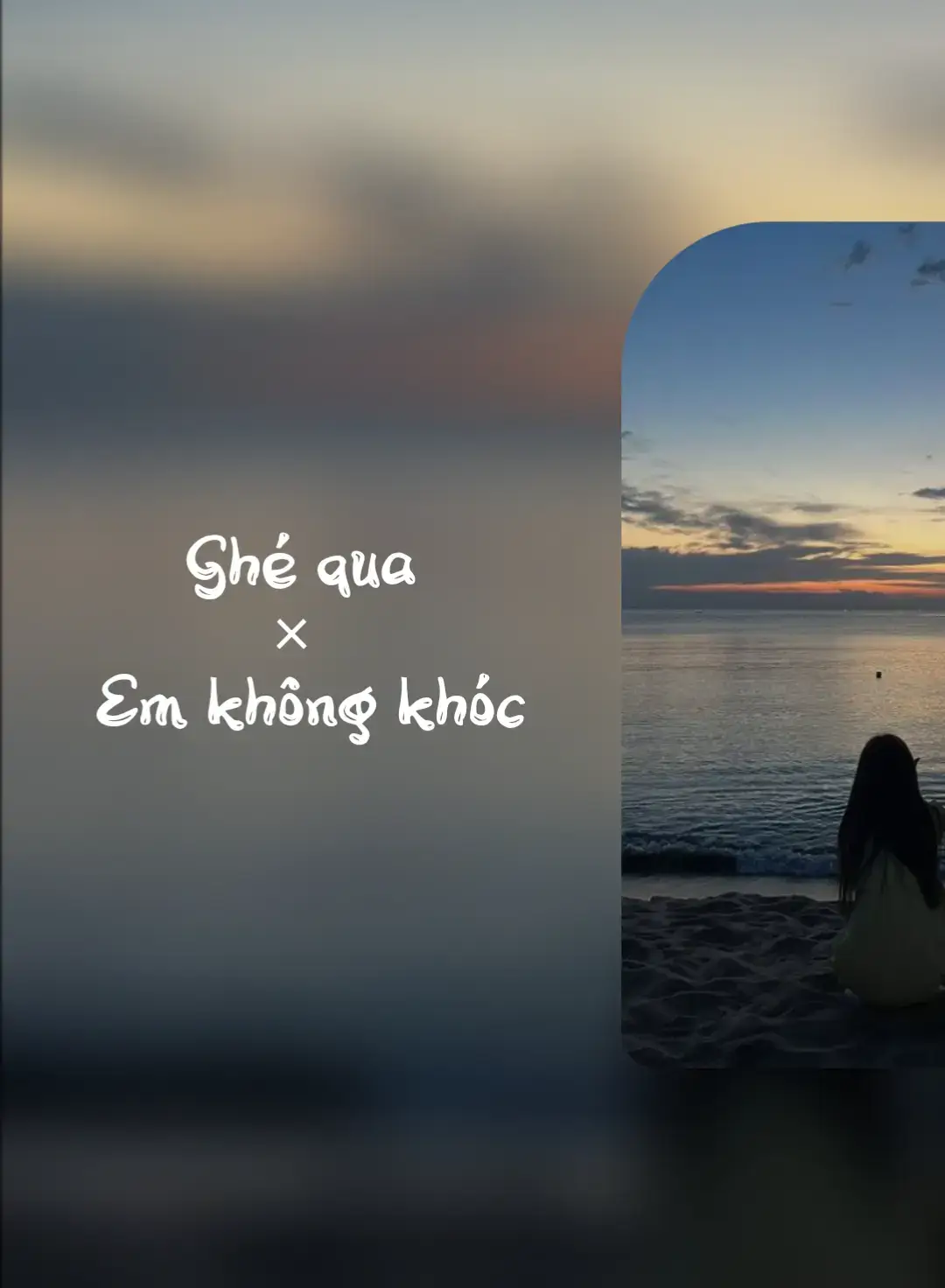 Vẫn hãy cứ là mình, vẫn vui vẻ hồn nhiên như trước kia. #emkhokhoc #ghequa #lyrics #mashup #nhachaymoingay 