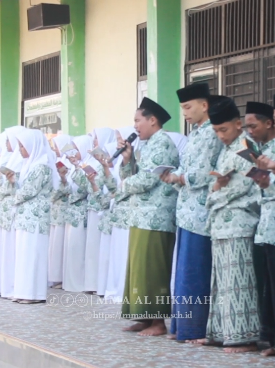 ciri khas apel pagi MMA AL HIKMAH 2. #alhikmah2 #alhikmah2  #fypシ #xybca  #lalarannadhom 