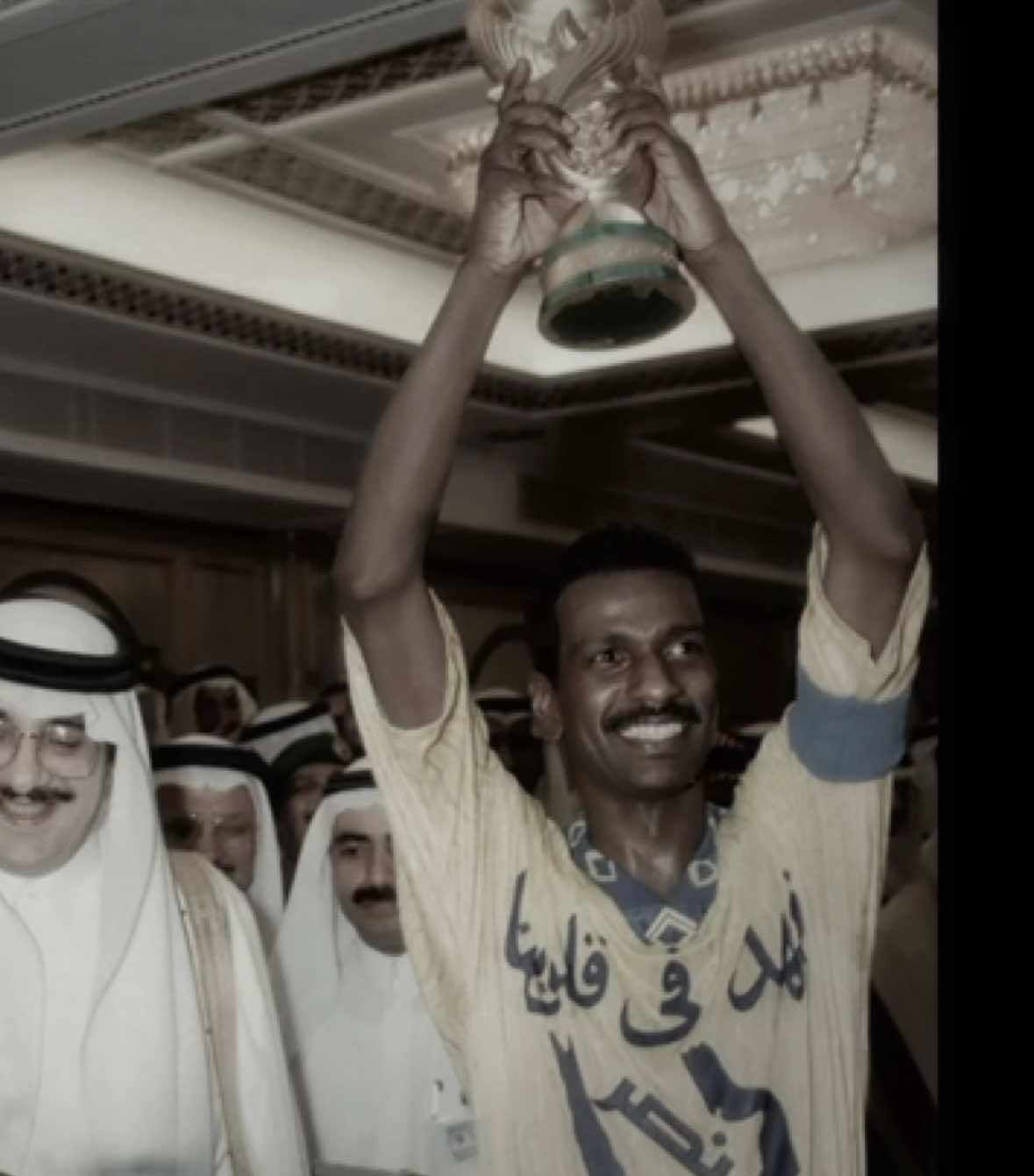 ياللنصر في قلوبهم 💛 #النصر #alnassr 