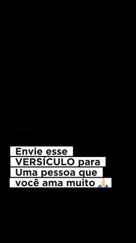 Envie essa palavra pra uma pessoa que você ama muito... #Deus #gratidão #reflexão #oração #palavradedeus 