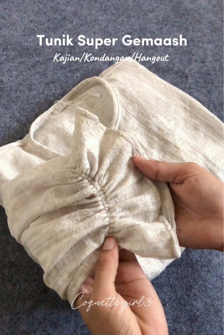 Gemeessh banget looknya tapi tetep sopan dan syar’i kalau buat kajian😚 #tunik #tuniksyari #tunikkekinian #kondangan #kajian 