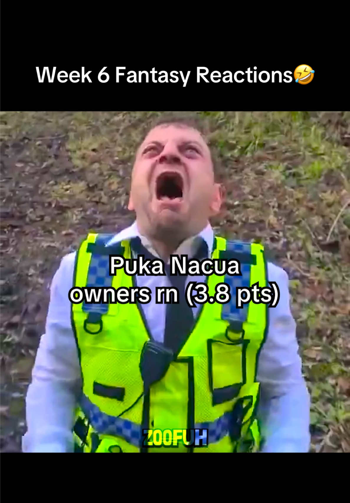 Fantasy Football Reactions of Week 6🤣 #fantasyfootball #relatable #fantasy #football #nfl 