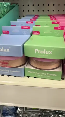 @Dollar Tree prolux matte setting powder is 💁🏼‍♀️🦄💞#dollartreehaul #dollartreefinds #dollartree #grwm #prolux #settingpowder #makeup 