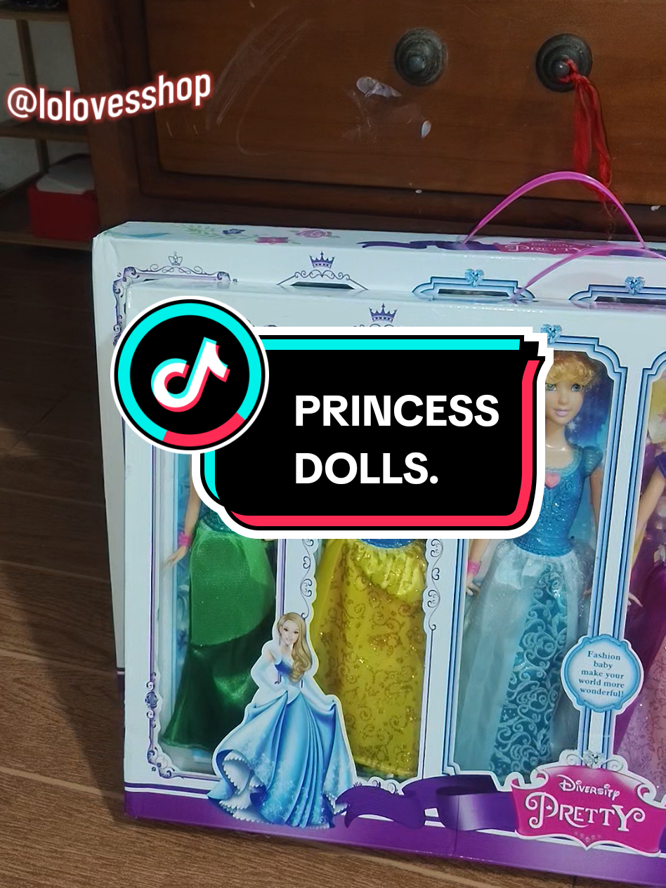 ANG GA-GANDA MAGUGUSTUHAN NG MGA BATA TO.  #princessdolls #dolls #toys #gift #barbie 