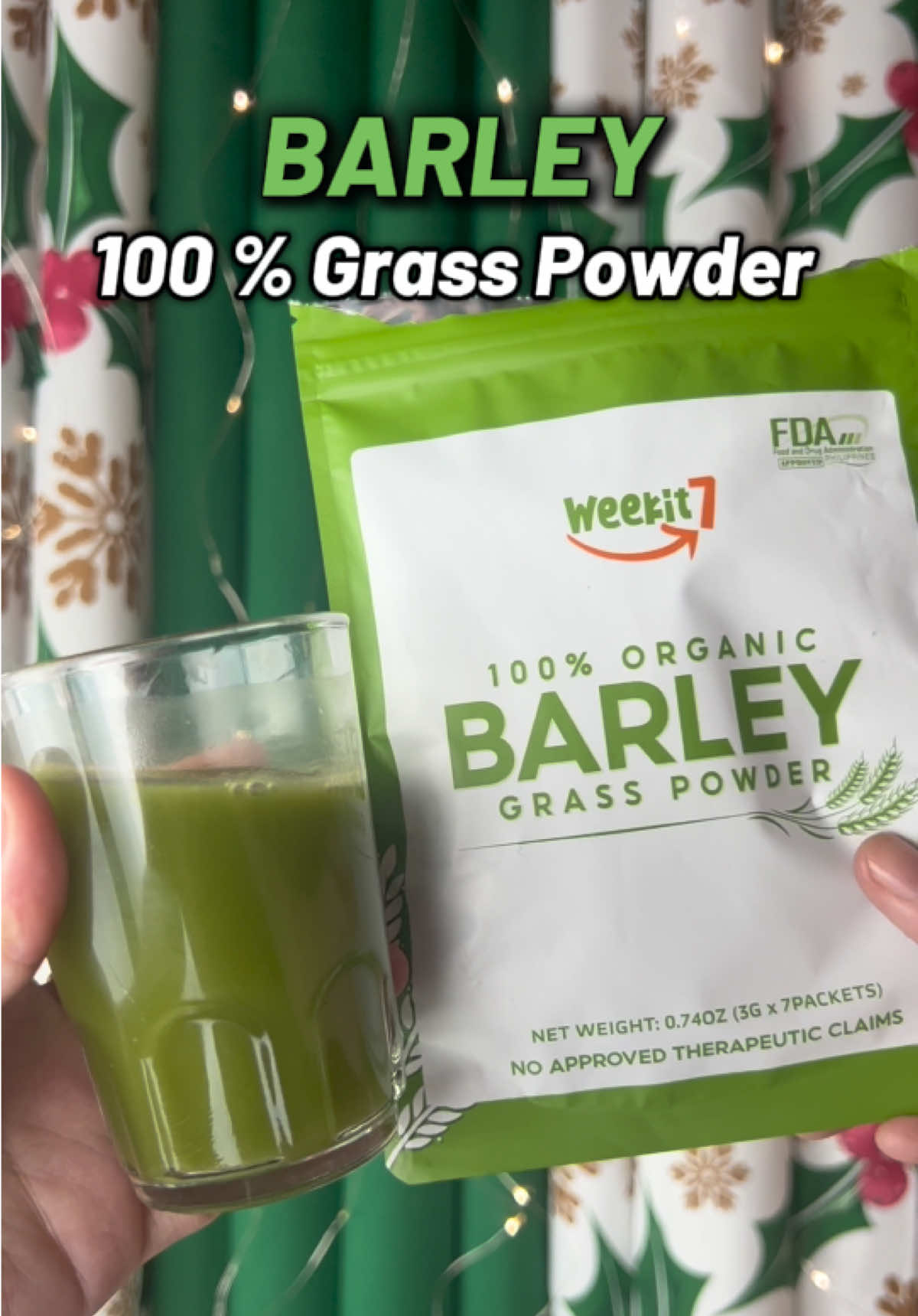 Ang daming Health Benefits netong Barley na to a must have tlga kaya checkout na!! barley grass powder barley weekit7 benefits  barley pampabuntis barley health benefits  barley benefits  #barley #barleygrasspowder #barleyweekit7 #barleyweekit7benefits #barleygrass 