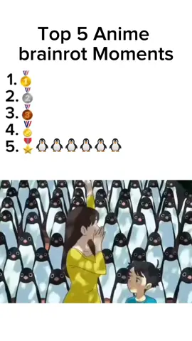 Top 5 Anime brainrot Moments pt.30 #Anime #animeedit #brainrot #top5 #fyp