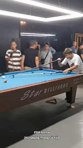 Ông cháu không thấy đánh giải Junior nhỉ ae  #VMetal #billiards #pdabilliards #pdaarena #PDA 