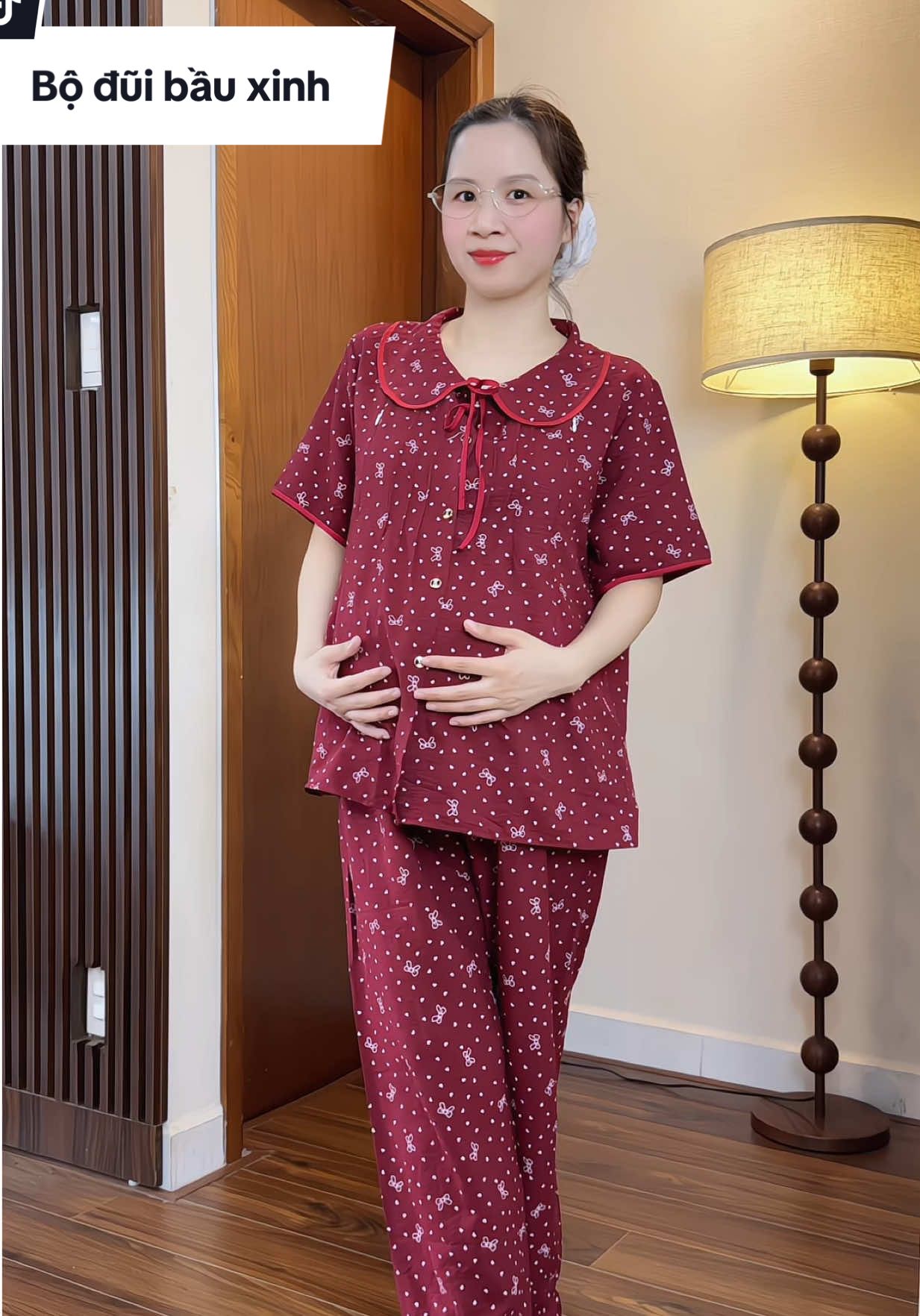 Sang thu mặc bộ này là auto thoải mái mát mẻ nha #mebau #thoitrangbau #kaityphuong #bomacnha #kaityphuong 