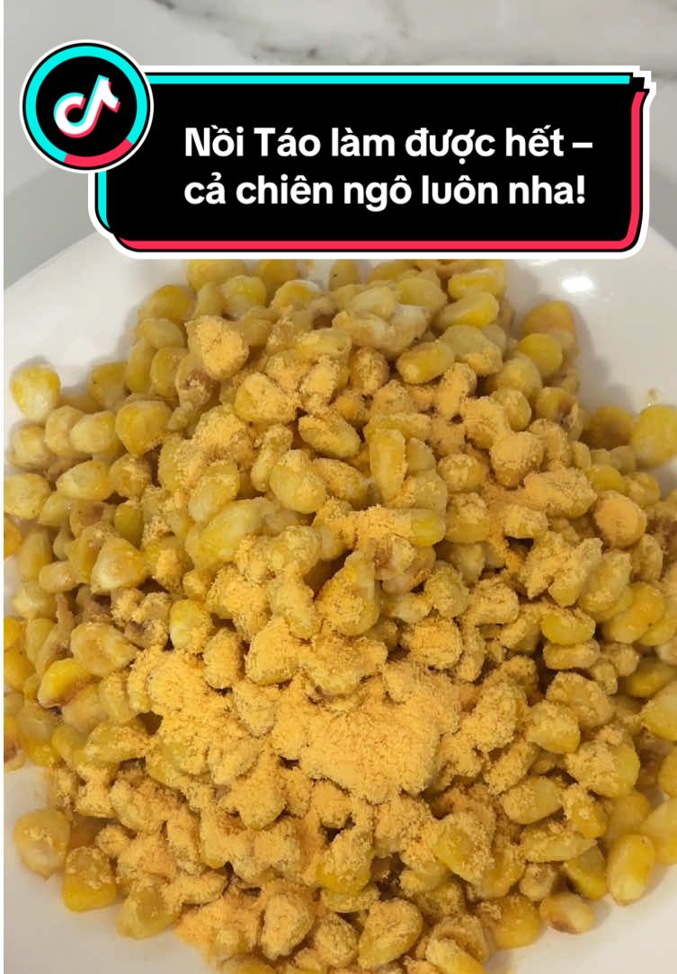 Nồi Táo làm được hết – cả chiên ngô luôn nha! #noiinox #noiinoxcaocap #noiinoxnguyenkhoi #engler #giadungthongminh 