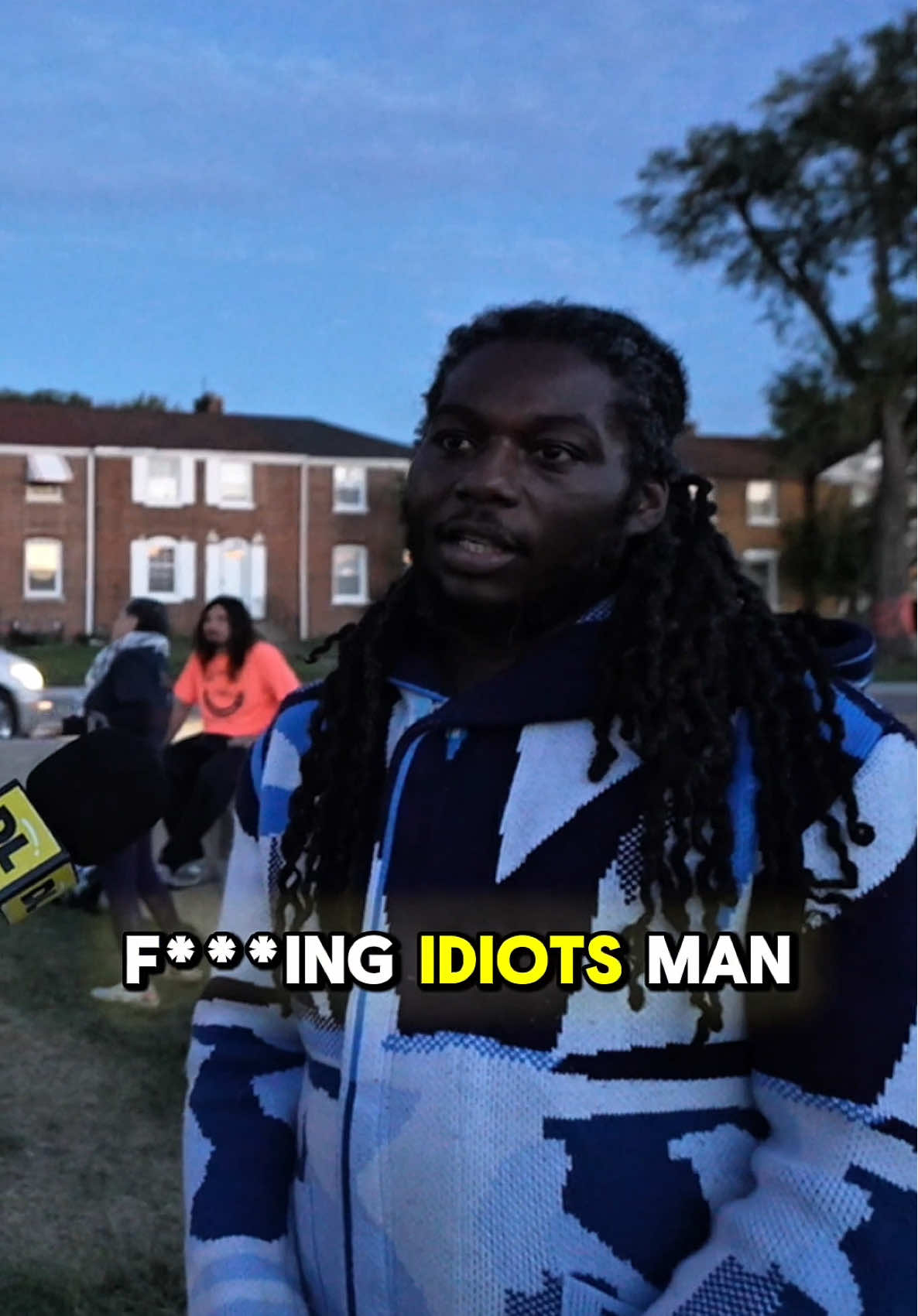 This is real, unfiltered conversation at the ICE Protests outside of Chicago. #protest #chicago #donaldtrump 