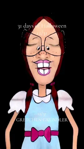 12th day GRETCHEN GRUNDLER 💗 #fyp #31daysofhalloween #MELtober2025 #foryoupage #halloween 