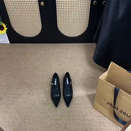 Giày bệt đế độn mũi nhọn xinh iu #giaydepquangchau #giaycaogot #giaydepxinh #giaybet #xuhuong 