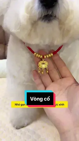 Vòng cổ thắt nút cho Boss. Điều chỉnh độ cho bé dễ dàng phù hợp với các bé to nhỏ khác nhau #pet #lulupetspa #vongcochomeo #vongcothucung 