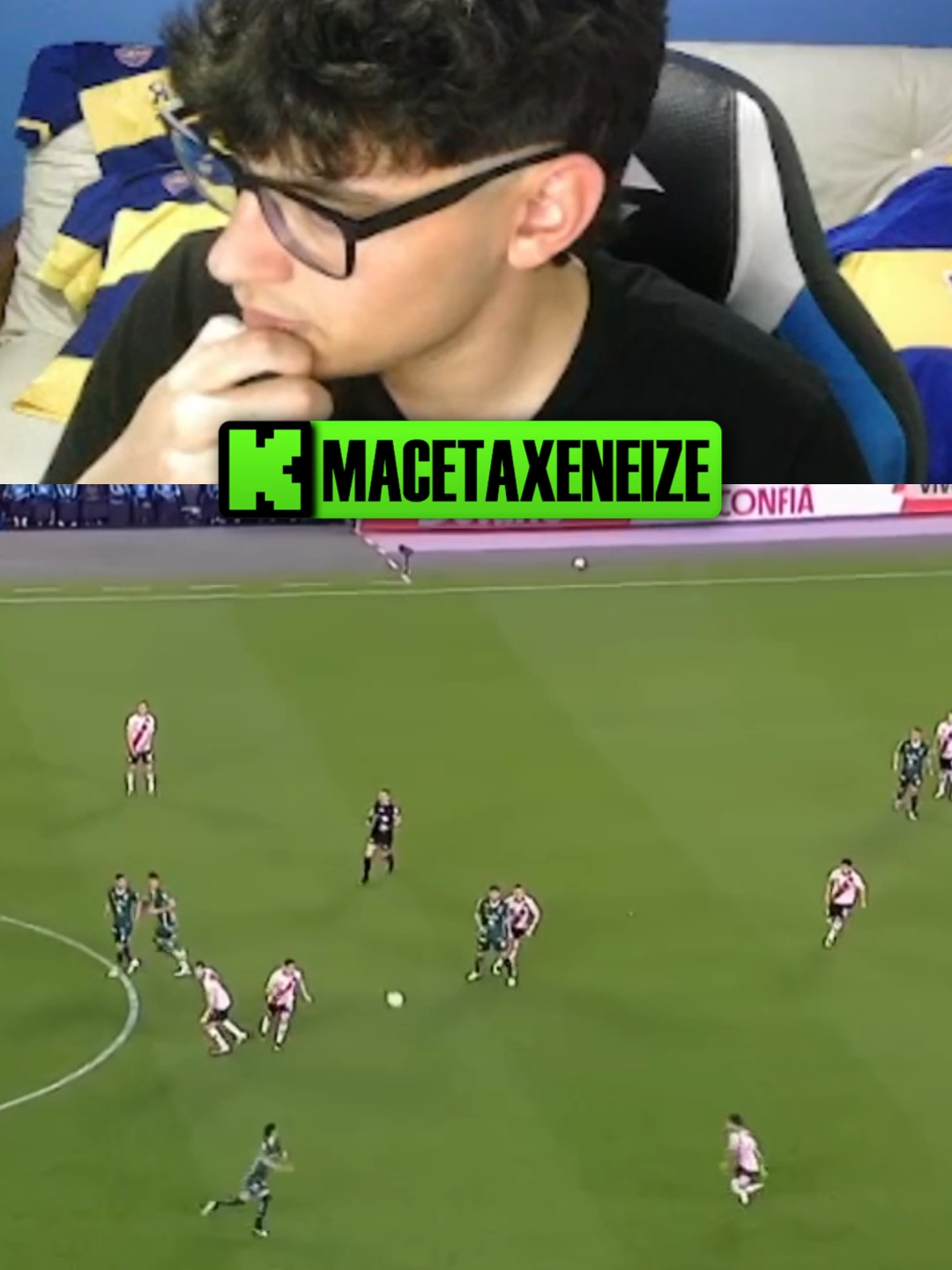 SIN MANI #bocajuniors #bocajuniorsoficial💛💙 #riverplate #davooxeneize #lacobraaa #clips #riquelme #futbolargentino