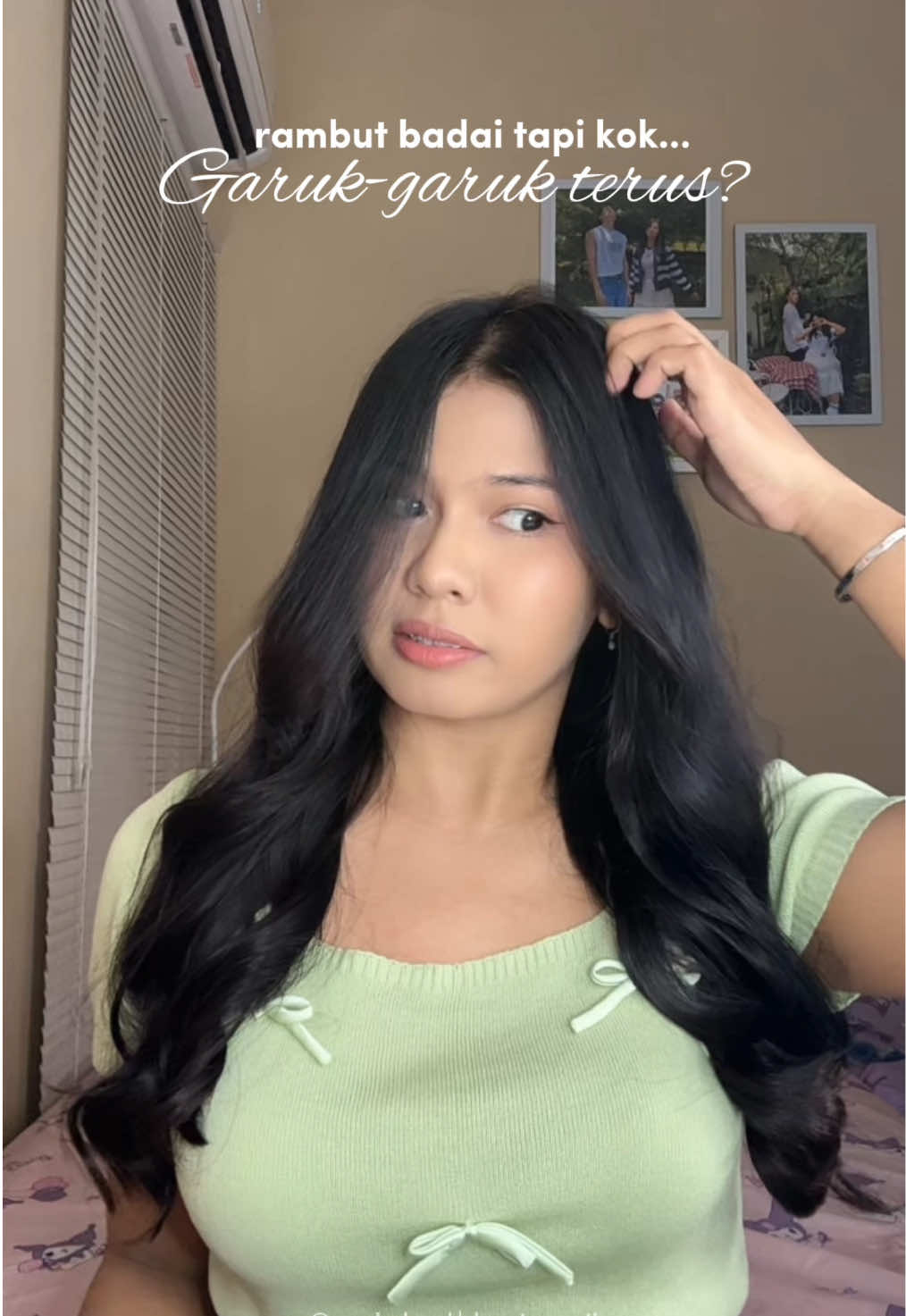 say byeee to ketombe & gatel-gatel😋👋🏻 @Kelaya Hair Treatment  #YourDailyExpert #KelayaHairExpert #shampooantiketombe #shampooantidandruff 