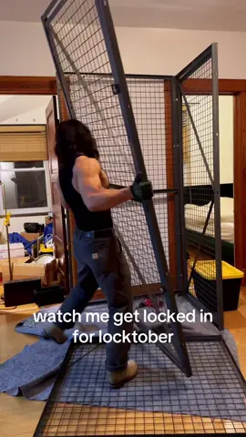 lets get locked in #locktober #lockedin #grind #locked #cage