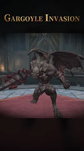 🚨 Alert! Gargoyles have invaded — clashing with other monsters in a brutal showdown! ⚔️ Join the [Gargoyle Invasion Challenge] from Oct 13–22 and uncover surprise rewards in the event! 🎁 #GargoyleInvasion #GoldandGlory #GNG #DungeonCrawl #DarkDungeon #MedievalAdventure