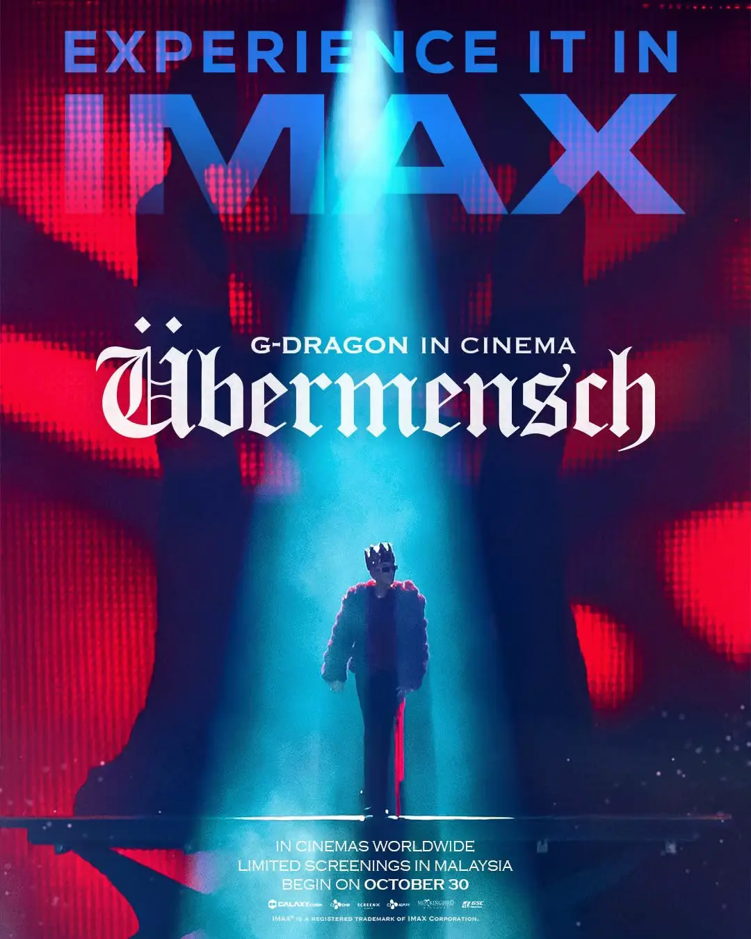 Catch G-DRAGON IN CINEMA [Übermensch] in #IMAX and get an exclusive IMAX A3 poster for FREE starting 30 Oct!  Stocks are super limited — so the earlier you watch, the better your chance to secure your poster! 🎟️💛 Don’t wait, grab your tickets now and experience the power of G-DRAGON on the biggest screen possible! ⚡ #GD #GDragon #Übermensch          #GDRAGONINCINEMA