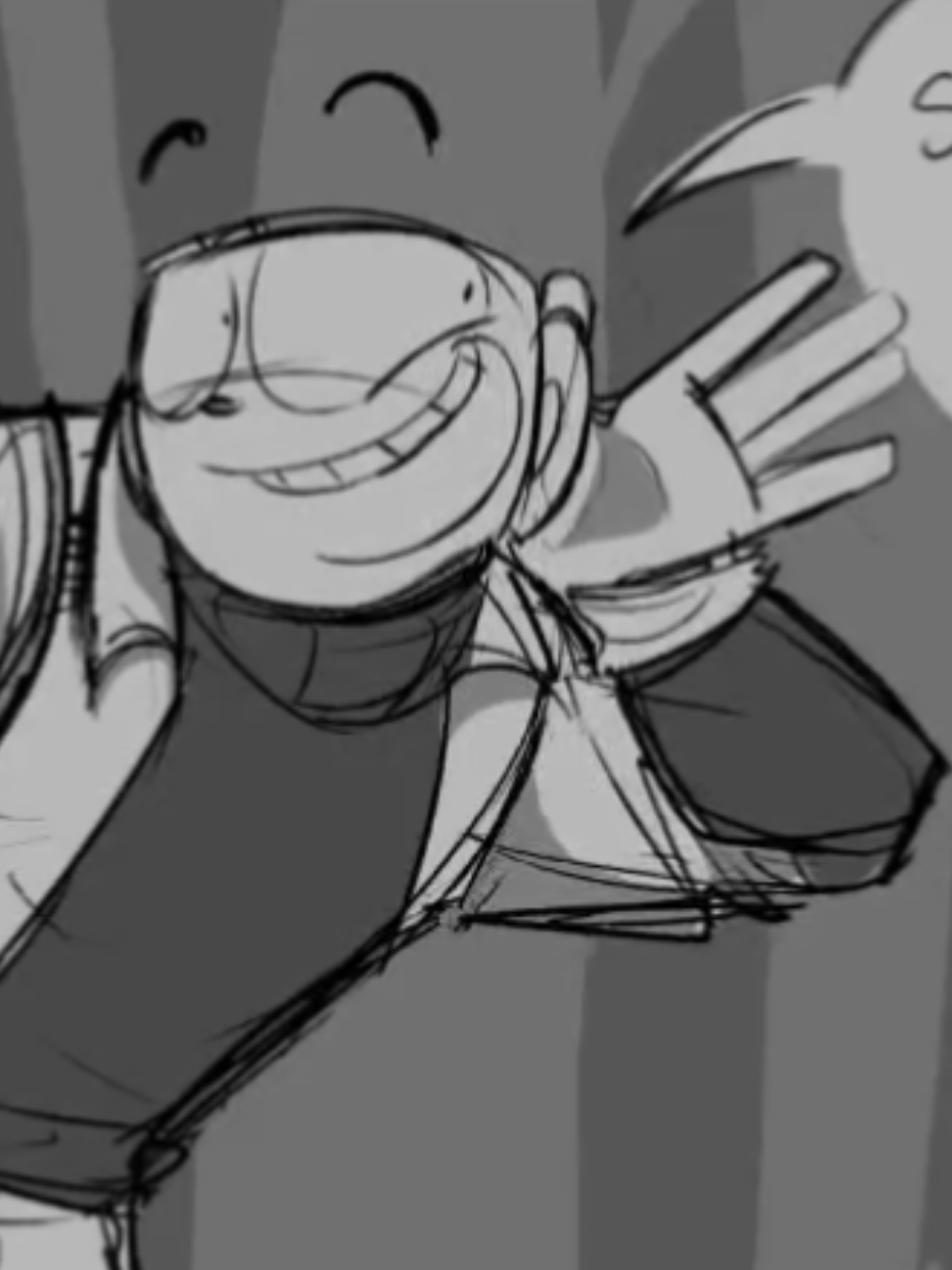 My panels from the Cuphead + Boris fight scene. No transitions or good cuts due to the original video having the asks in between for most of them. PLEASE go watch the full dub on SapphireStydio. They deserve so much support, I'm so glad to be a part of the team. #mythofthemachine #cupheadau #cuphead #alightmotion #batim 