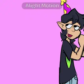 HAPPY BIRTHDAY TO ME!!!  I consider this a turning point because it is the first time that I knew about alight motion :D #selfxcanon #fyp #rottmntraph #oc #happybirthday 