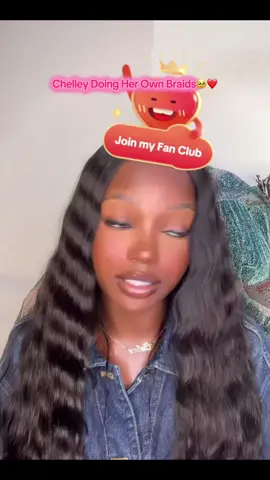 I thought she knew how to do those braids they looked so good I’m truly impressed 🔥🥰 #chelley #briads #contentcreator #viral #fyp  @Chelley B 