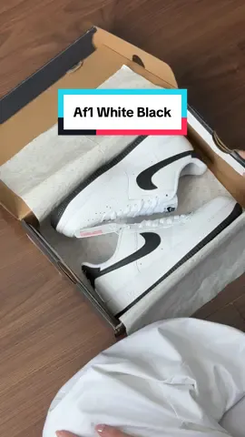 Af1 White Black #sneaker #sneakerlagiay #viral #fyp #xuhuong 
