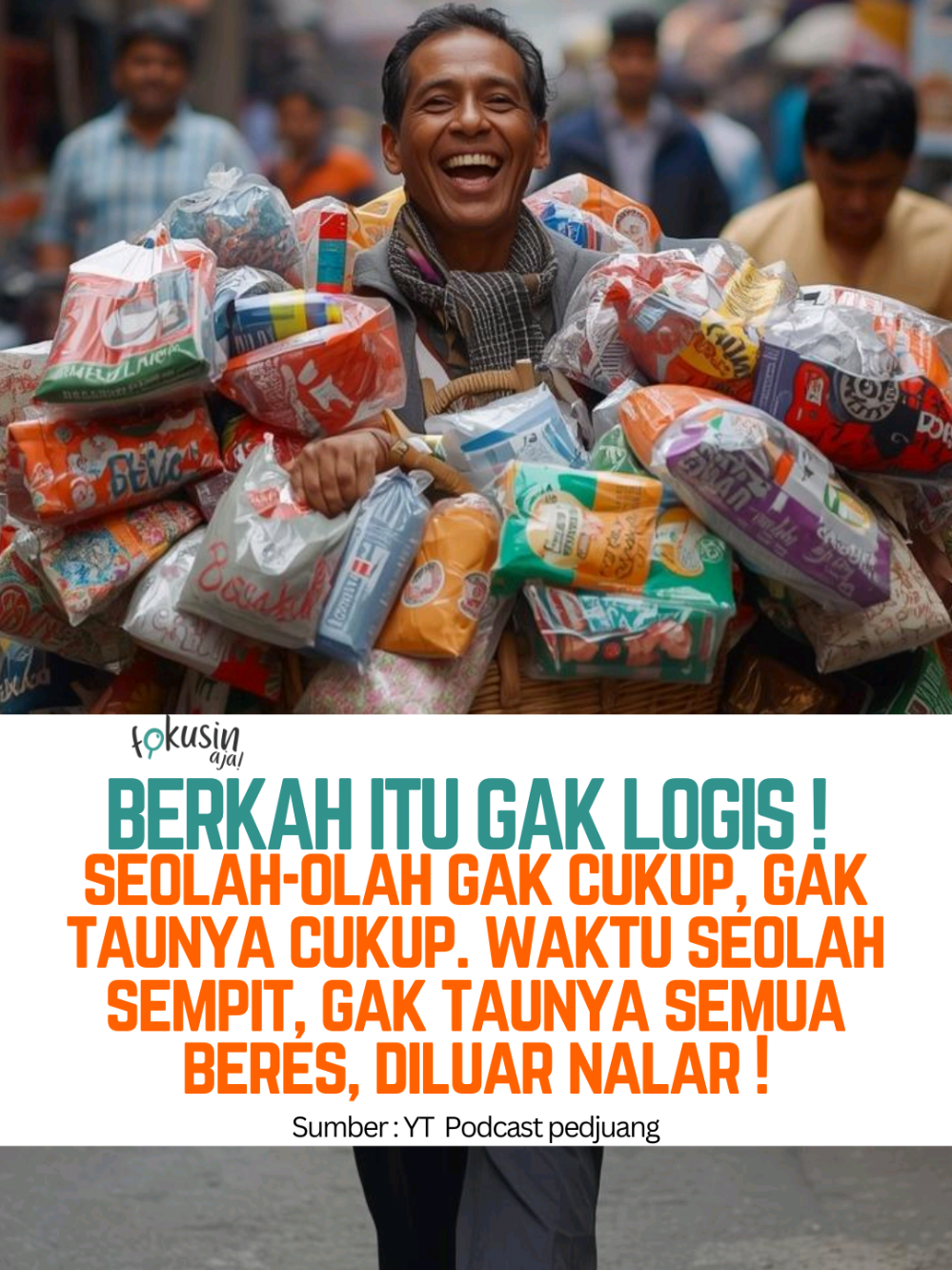 FAKTA! BERKAH GAK LOGIS BANGET.  .  Bismillah,  Ada yang pernah ngalamin pastinya. Penghasilan terasa dikit, tapi cukup. Waktu terasa sempit ternyata kelar semuanya. Gak tau banyak ilmunya tapi bisa aja dikerjakan, ajaibnya berkah.  Kebalikannya nih buat yang gak berkah. Datangnya banyak tapi cepet abisnya, dibawa kerumah tapi gak bikin bahagia, pernah dong ngalamin.  Terimakasih pakde Dewo atas nasehatnya Tetap fokus pada yang halal dan berkah saja, fokusinaja! yuk.  Sumber : YT podcastpedjuang - tonton lengkapnya disini ya #hijrah #pengusahamuslim #usahahalal #bisnisberkah 