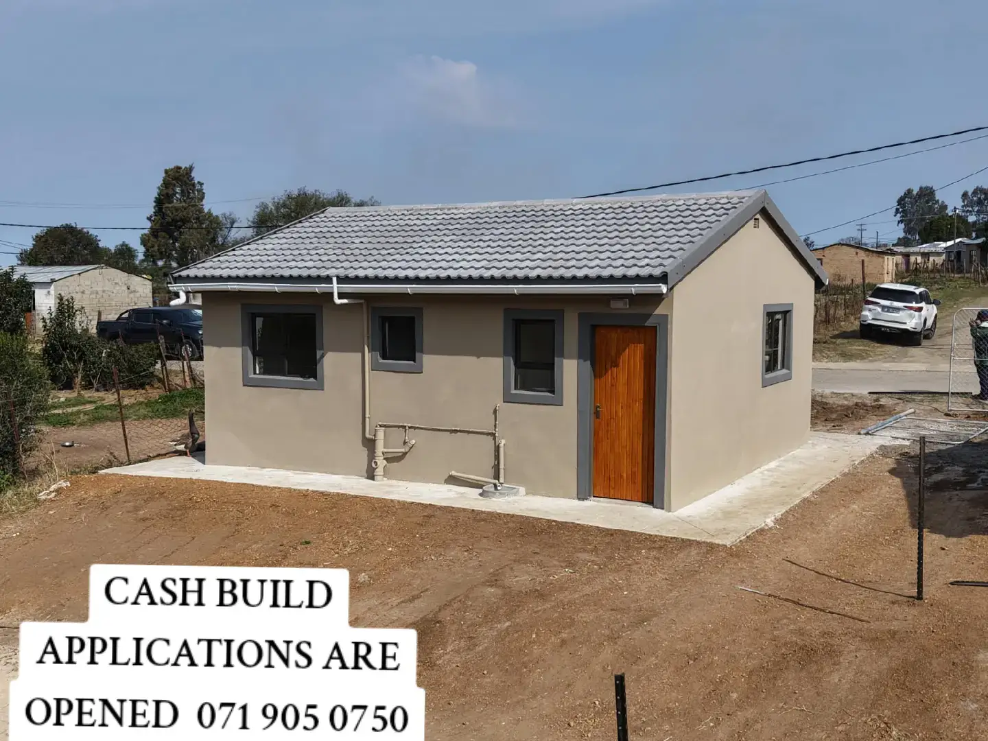 2025 to 2030 NEW APPLICATION'S ARE NOW OPENED FOR APPLYING Subsidy Make sure your over (18) to qualify for the subsidy HOUSE #We are available all the municipalities all (9) provinces in south Africa sent massage now in ower inbox now Eastern Cape: • Free State: • Gauteng: • KwaZulu-Natal: • Limpopo Mpumalanga: • Northern Cape: • North West: Western Cape WHATSAPP OR CONTACT ON :0719050750 FOR MORE INFORMATION ABOUT THE FLISP HOUSES............. 🏘️ prices: 2 BEDROOM 🏘️ R55000             3 BEDROOM 🏘️R85000        4 BEDROOM 🏠R110000 Registration fee is R7500