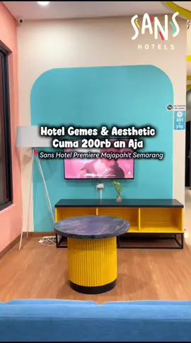 Cuma 200 ribuan udah bisa dapet hotel se-estetik dan se-nyaman ini di Semarang? 🤩 Bisa banget dong! Ini di Sans Hotel Premiere Majapahit Semarang. Setiap sudutnya Instagramable, bikin betah seharian. Mau lebih murah lagi? Pesan sekarang pakai aplikasi Reddoorz dan pakai kode YUKNGINEP buat dapetin diskon tambahan! #RedTravelers  #BerkeSANS #Reddoorzsemarang  #StaycationSemarang #HotelMurahSemarang