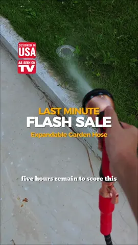 🚿 Light, flexible, and tough. My new favorite hose just made watering easy again.#CopperHead #expandablehose #gardenhose #hose #bulbhead 