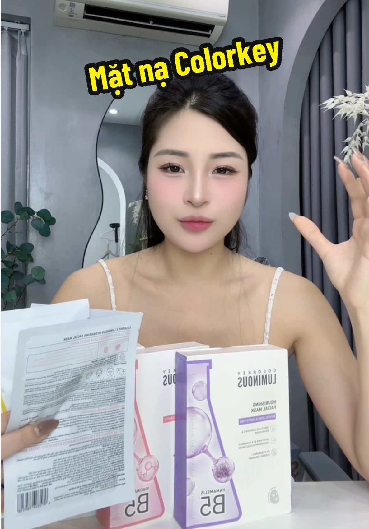 Mặt nạ B5 Colorkey#matna #mask #matnacolorkey #nhungthone #nhunghaiphongreview 