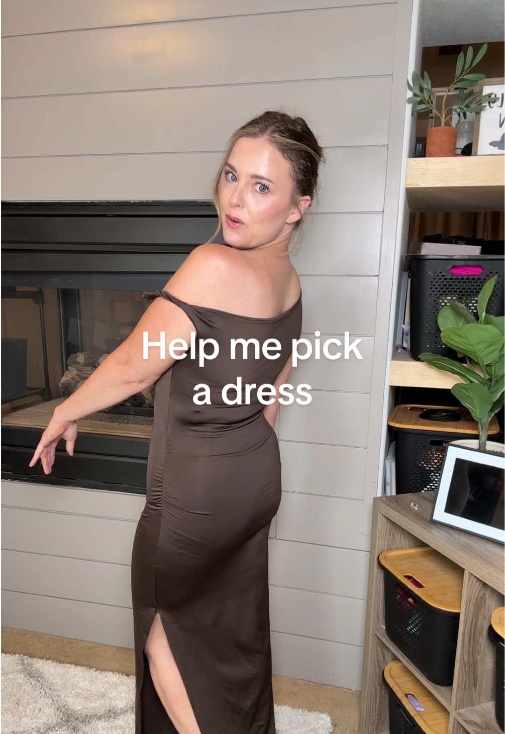 I’m always in scrubs, leggings or a mom fit. Help me pick a dress!!! #helpmepickadress #beautycontentcreator #contentcreators #cocktaildresses 