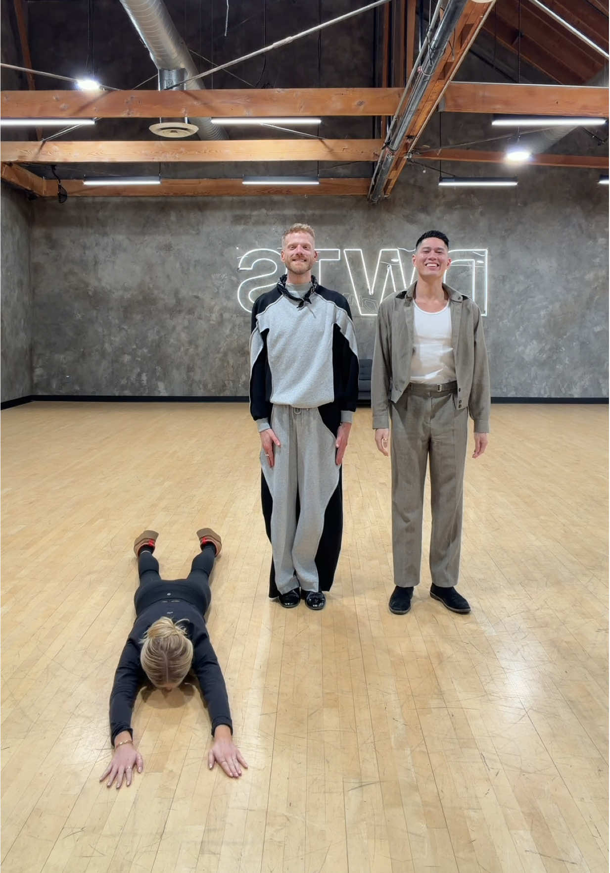 Can you guess which one of these moves are in our Foxtrot?? 😂🤔 @Dancing with the Stars #DWTS @Mark Hoying @Rylee Arnold