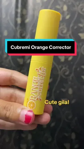 Orange corrector pun penting dalam makeup routine tau hehe 😝 #cubremi #makeup #racuntiktok #fyp 