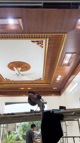 #xuhuong hoàn thiện trần nhựa nano phòng khách