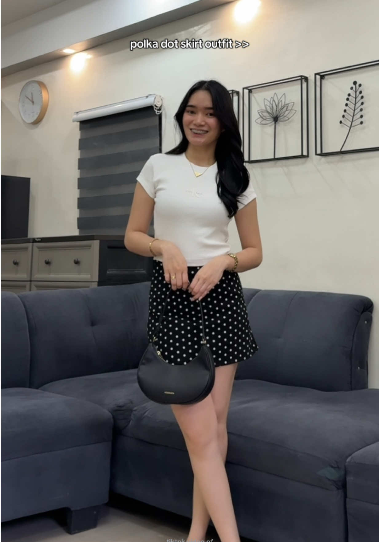 fit here👉🏻@PrincessN 🤍 #OOTD #outfitideas #polkadotskirt #polkadot #TikTokFashion #fyppppppppppppppppppppppp #fypviralシ #foryou #fypage #basicoutfit #casualoutfits  